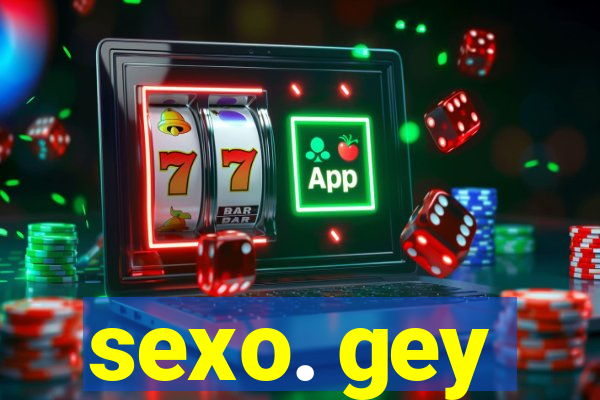sexo. gey